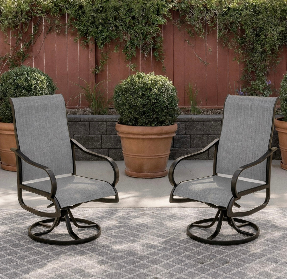 Swivel Patio Armchair