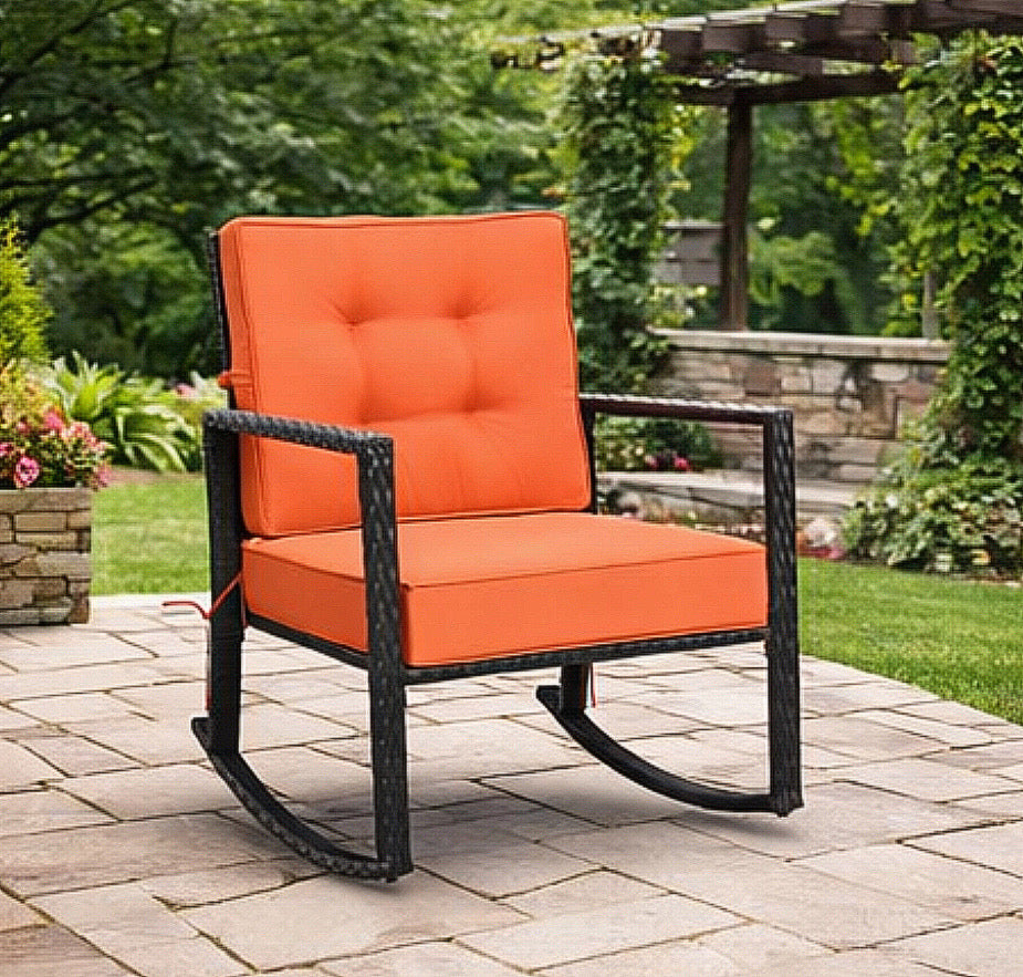 Wicker Patio Comfy Chair