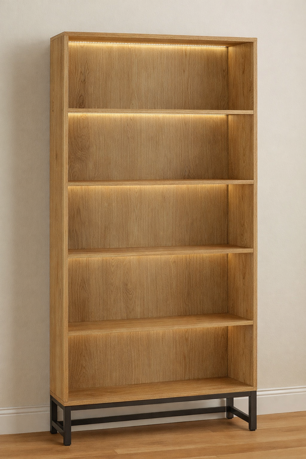 Tall Bookshelf w/ LED Lights