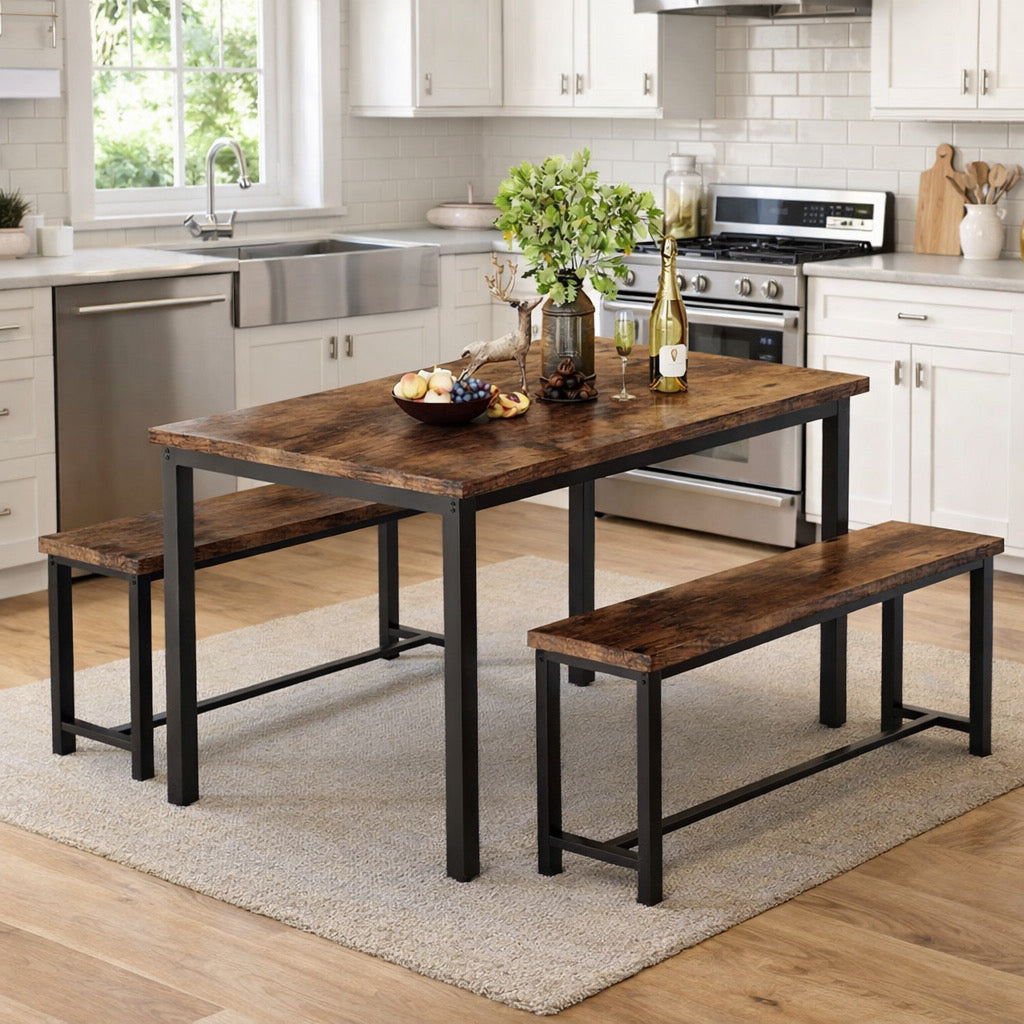 3-Piece Elegant Kitchen Table Set