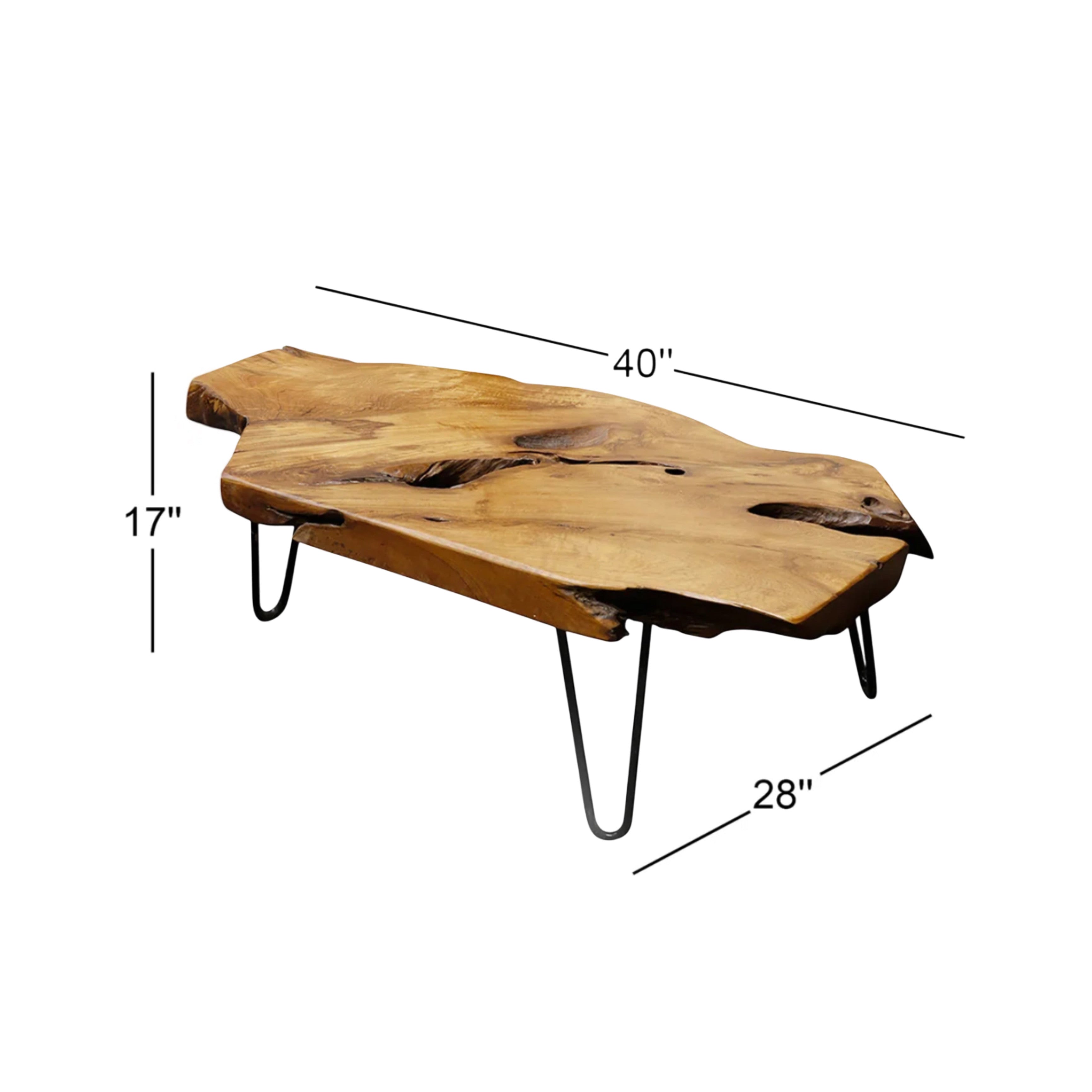 Solid Wood Coffee Table