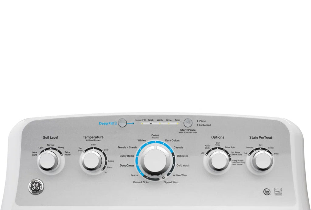 GE Top Load Washer & Electric Dryer
