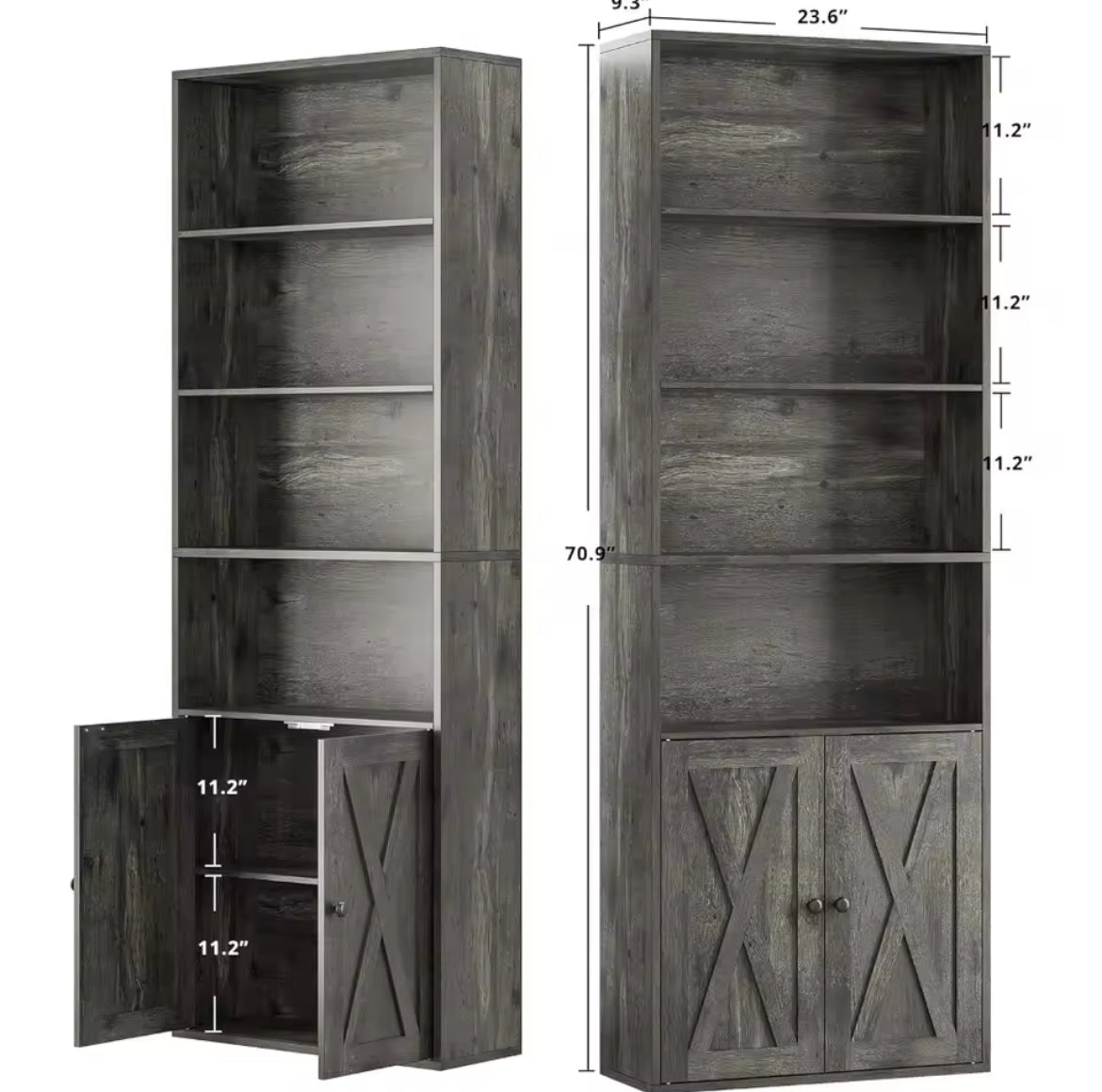 Industrial Bookshelf