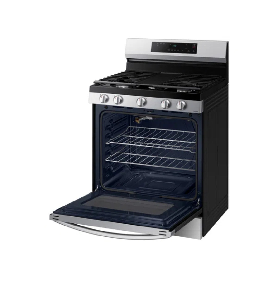 Samsung 6.0 Cubic Feet Smart Freestanding Gas Stove w/ Integrated Griddle