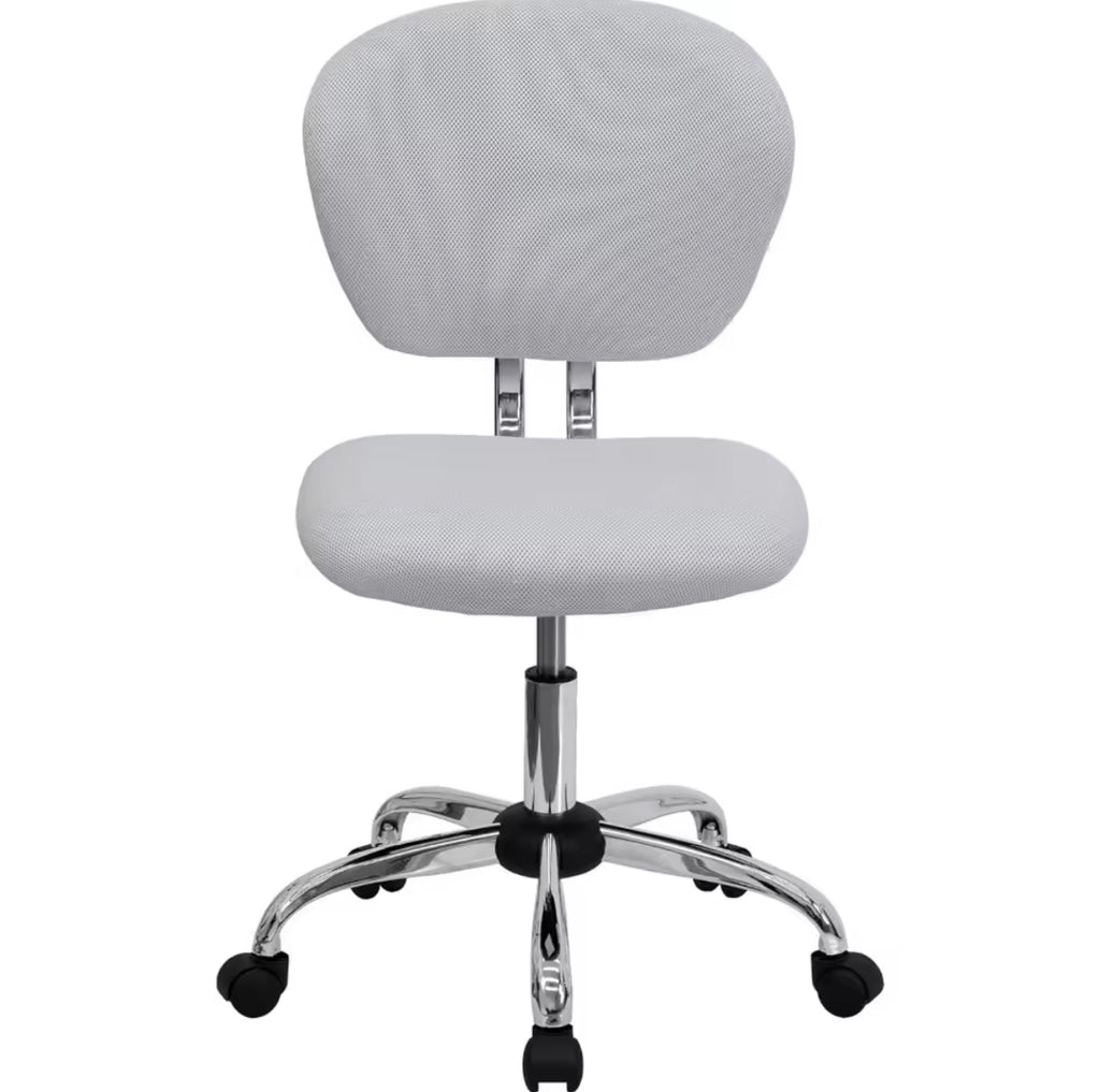 Swivel Office Chair w/ Padded Seat & Chrome Base
