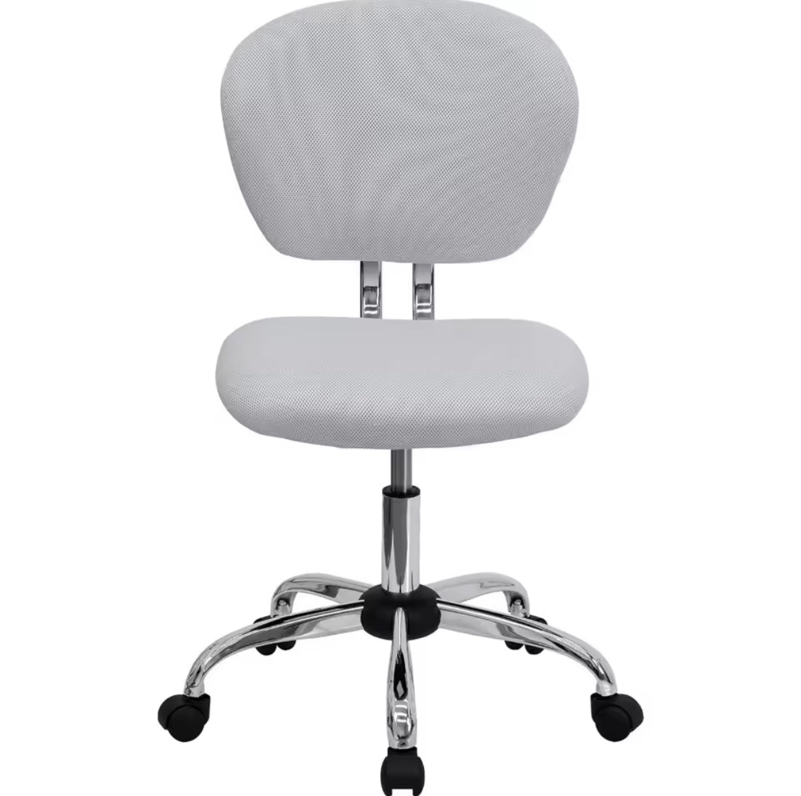 Swivel Office Chair w/ Padded Seat & Chrome Base