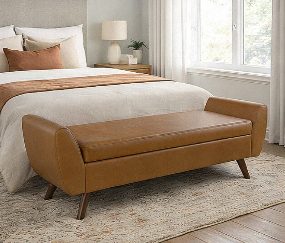 60” Lounge Storage Bench