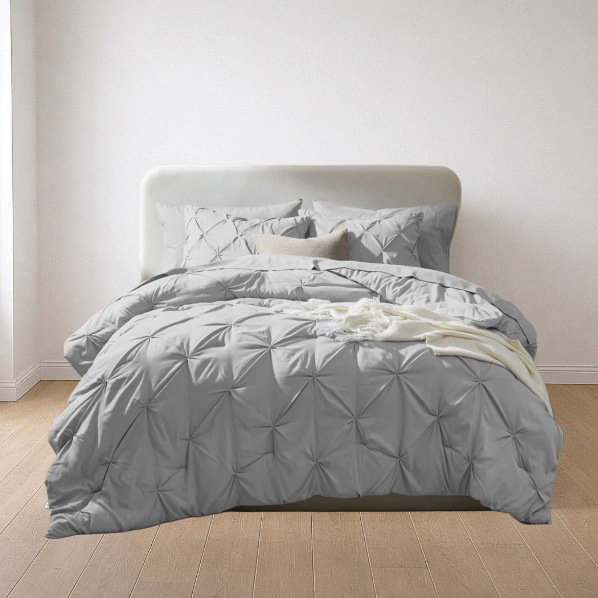 Pleated Comforter Set