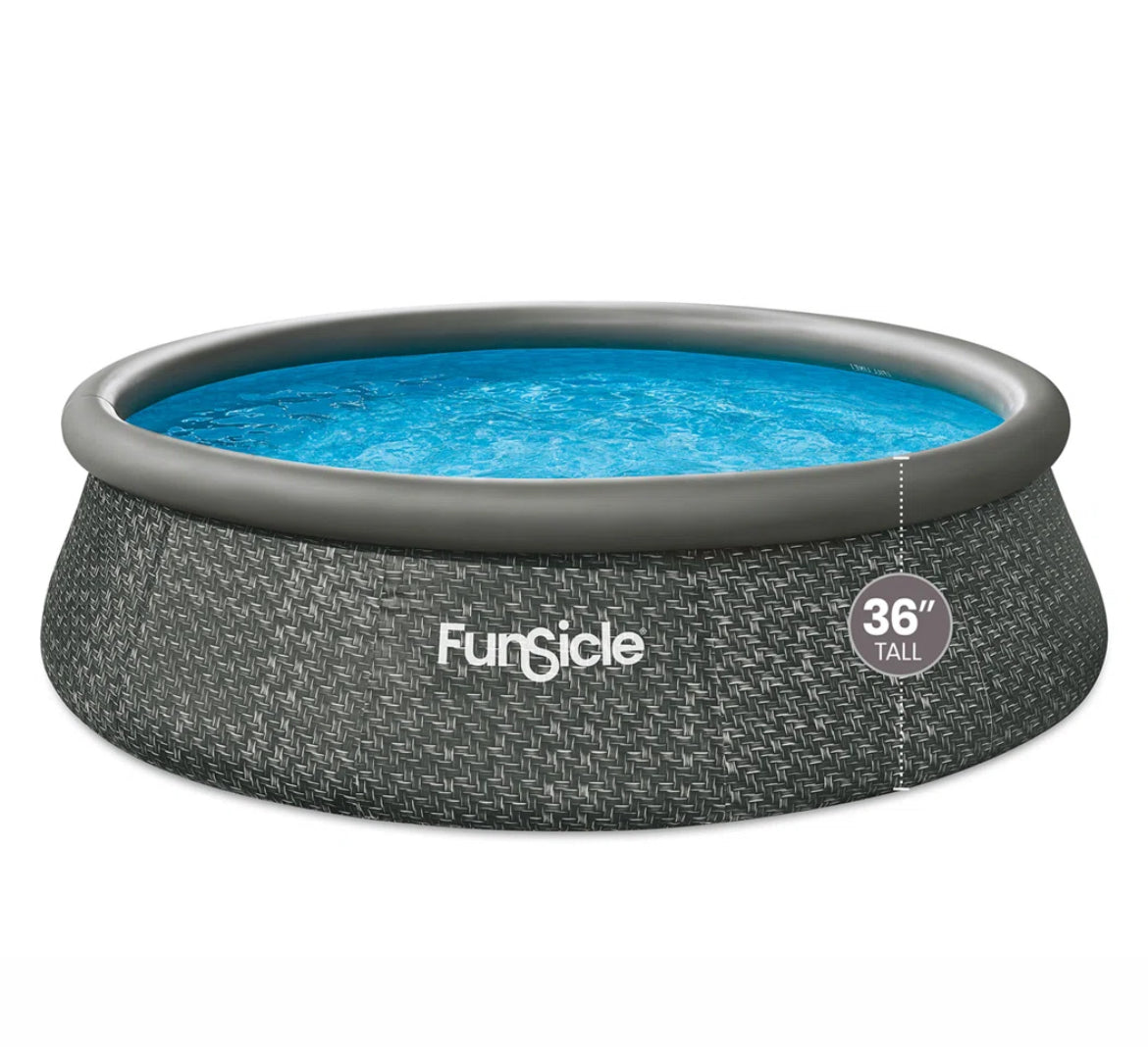 Funsicle Round Above Ground Swimming Pool
