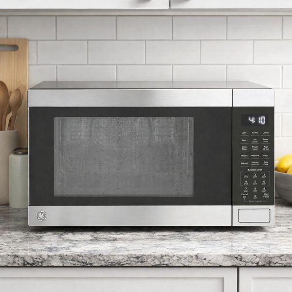 GE 1.0 Cubic Feet Countertop Microwave Oven w/ Air Fry