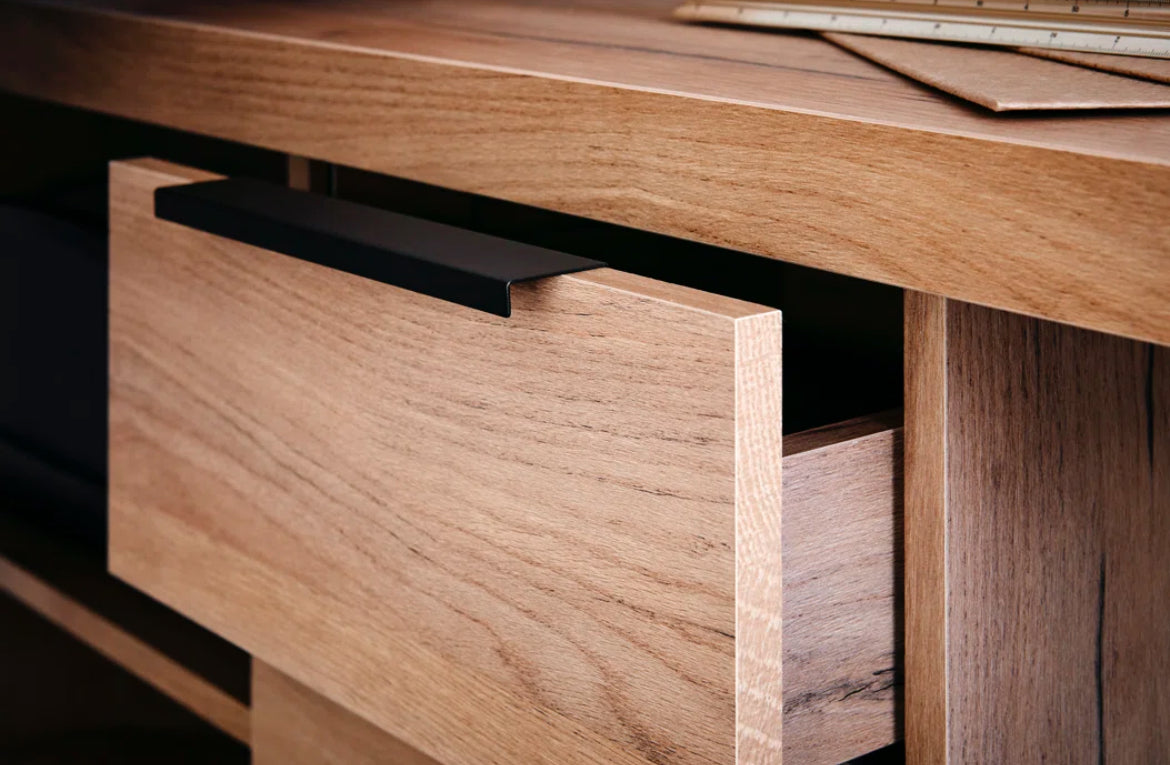 56” L-Shaped Executive Desk