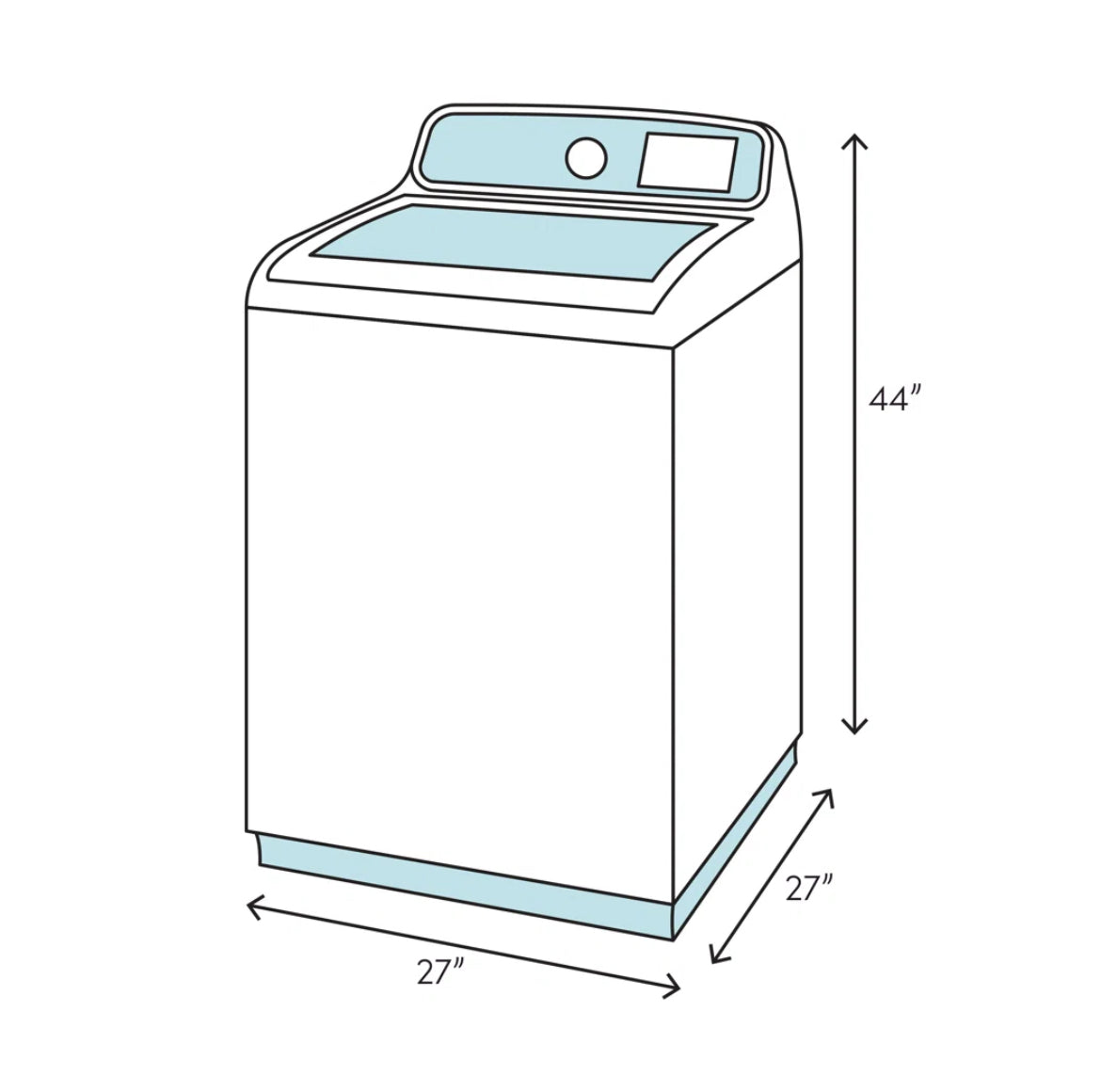 GE Top Load Washer & Electric Dryer
