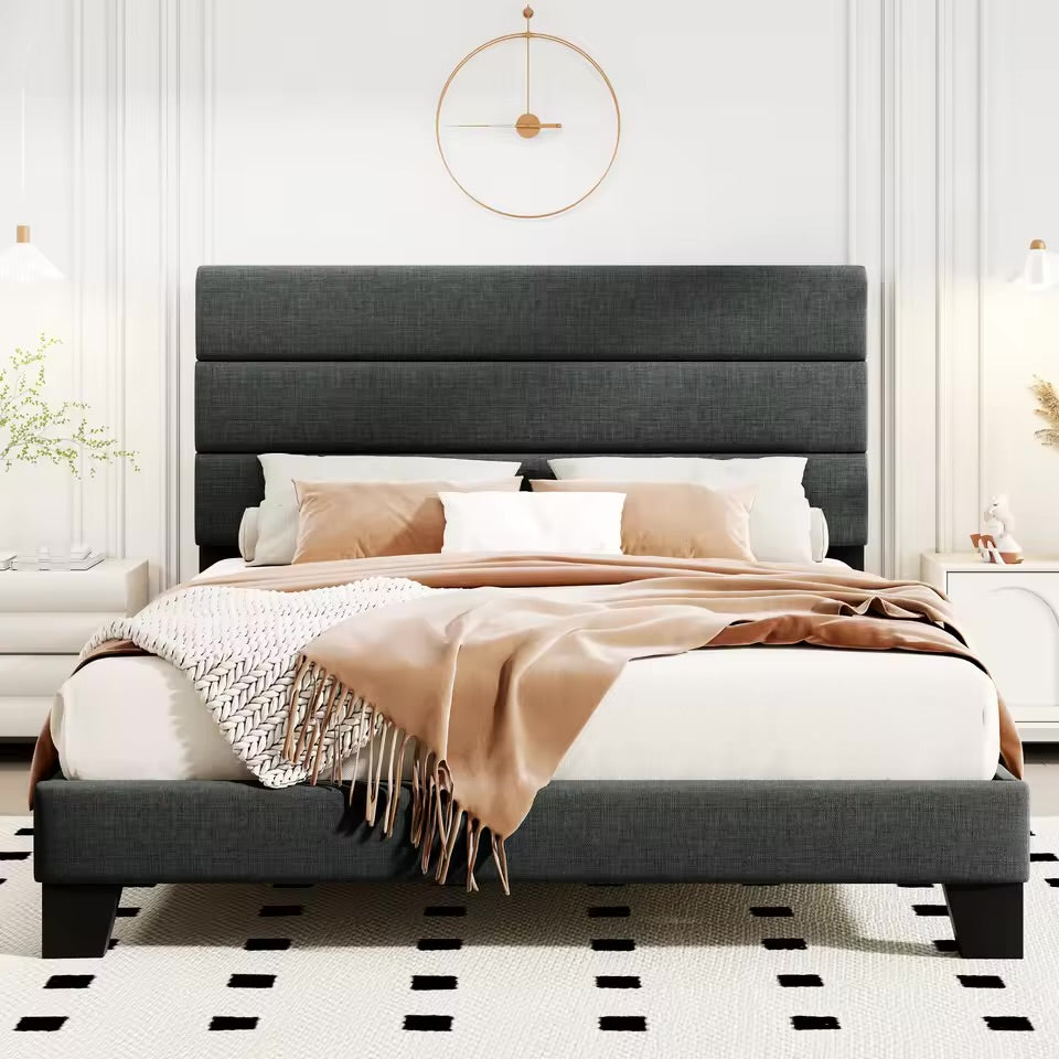 Linen Bed Platform