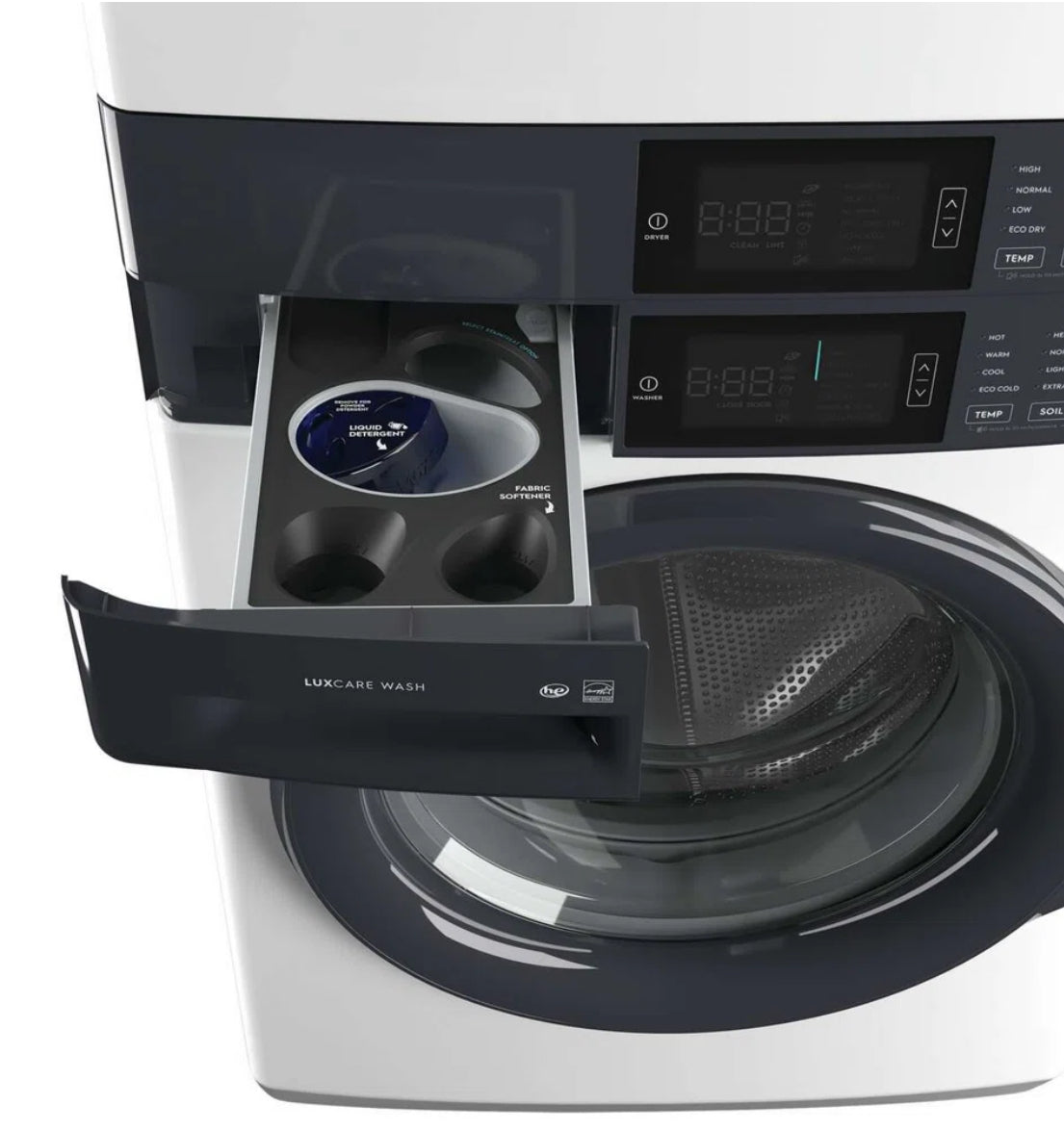 Electrolux Laundry Tower Single Unit Front Load Washer & Electric Dryer
