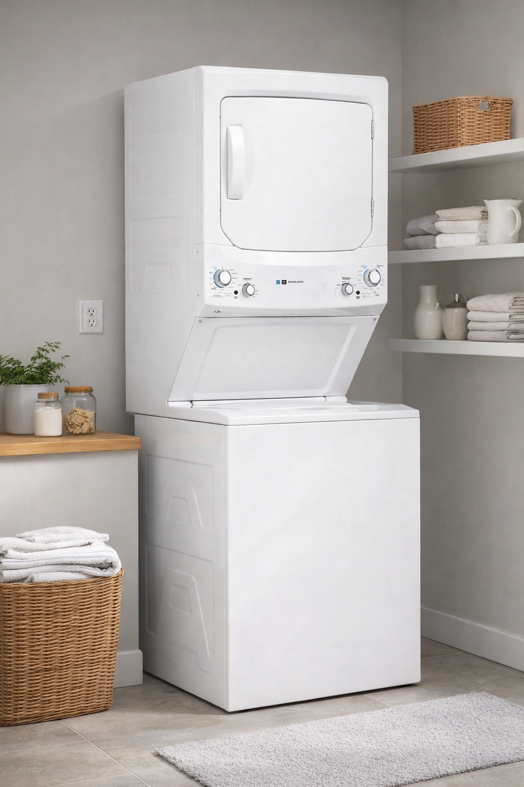 GE Washer & Gas Dryer Laundry Center