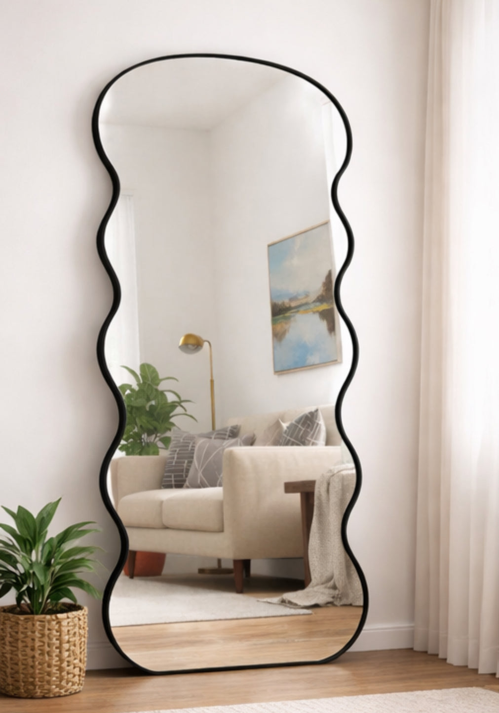 Arched Oversized Full Length Mirror