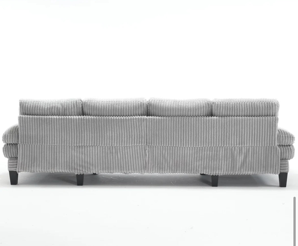 U-Shaped Modular Sectional Sleeper Sofa