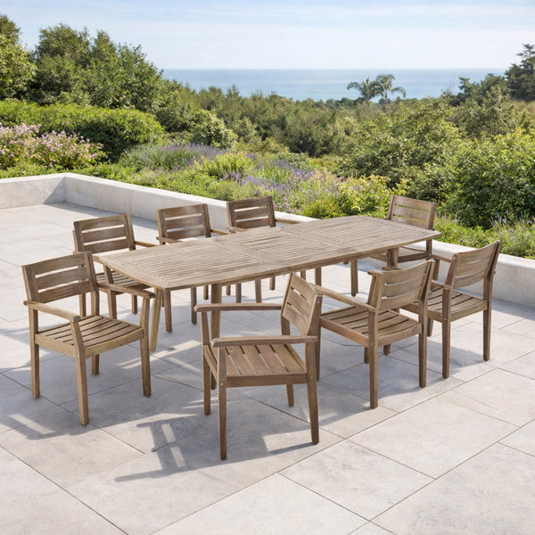 8-Person Outdoor Dining Set