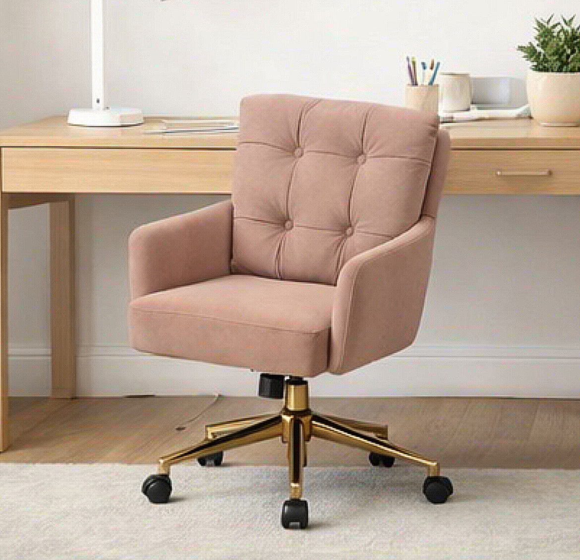 Sophisticated Polyester Office Chair