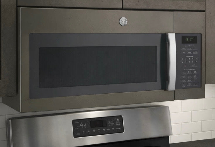 GE 30" 1.7 Cubic Feet Convertible Over-The-Range Microwave w/ Sensor Cooking