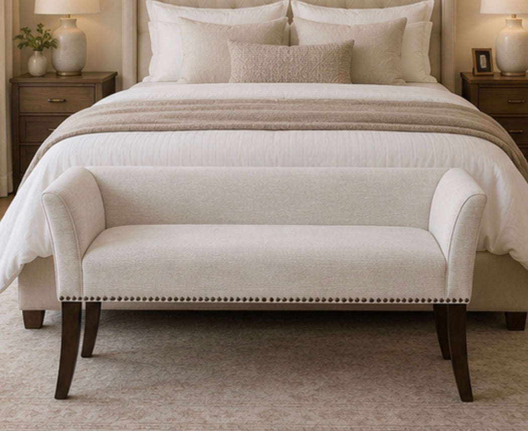 49.5” Nailhead Bench