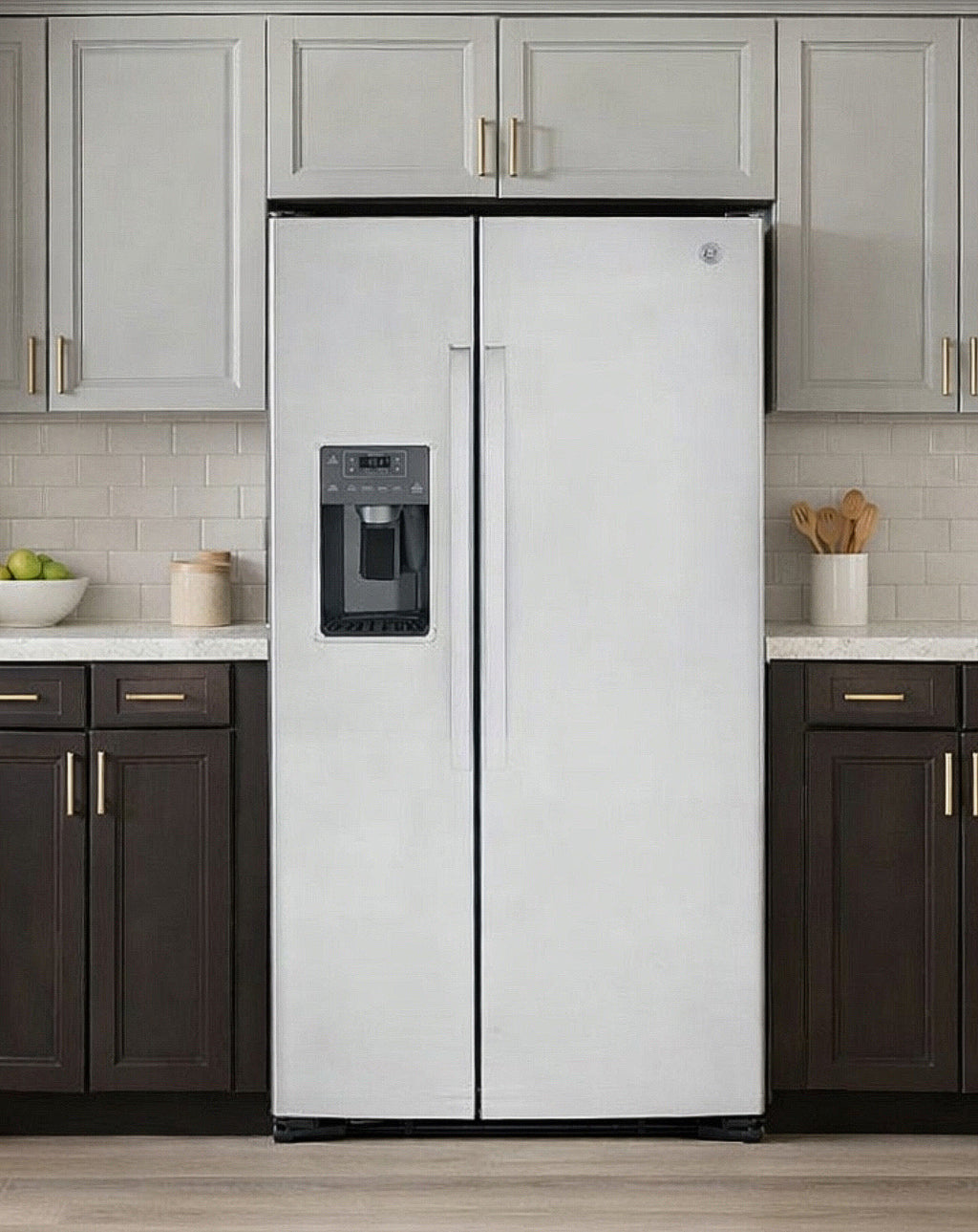 GE 36" 25.3 Cubic Feet Side By Side Refrigerator