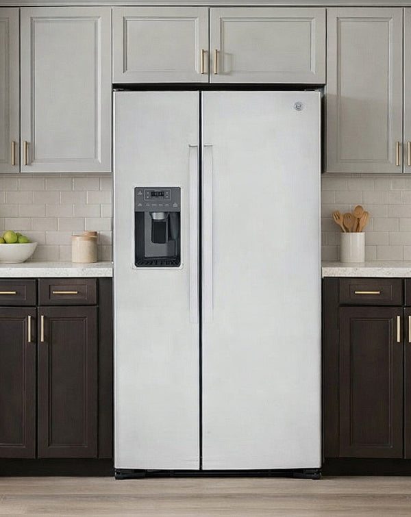GE 36" 25.3 Cubic Feet Side By Side Refrigerator