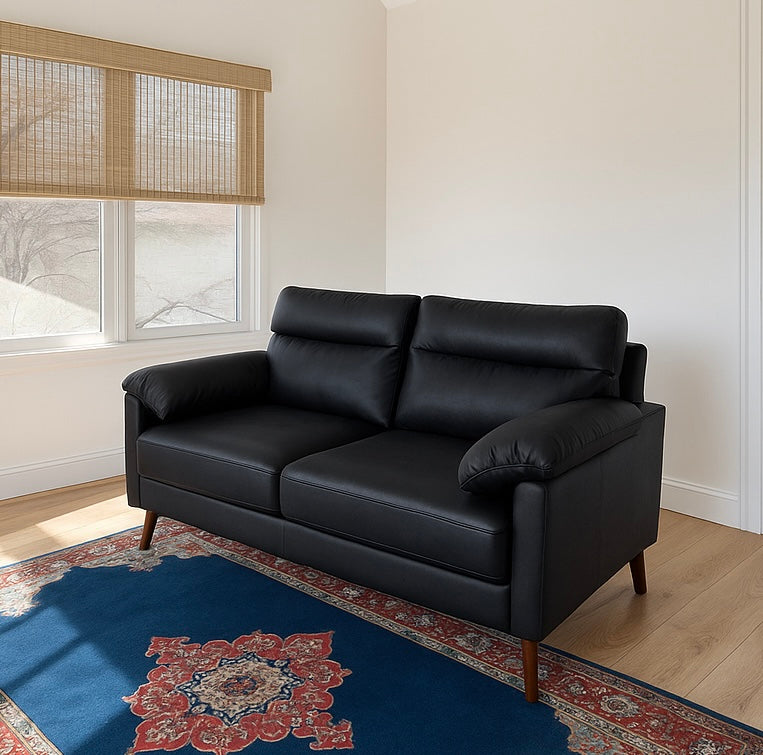 Small Suede Loveseat