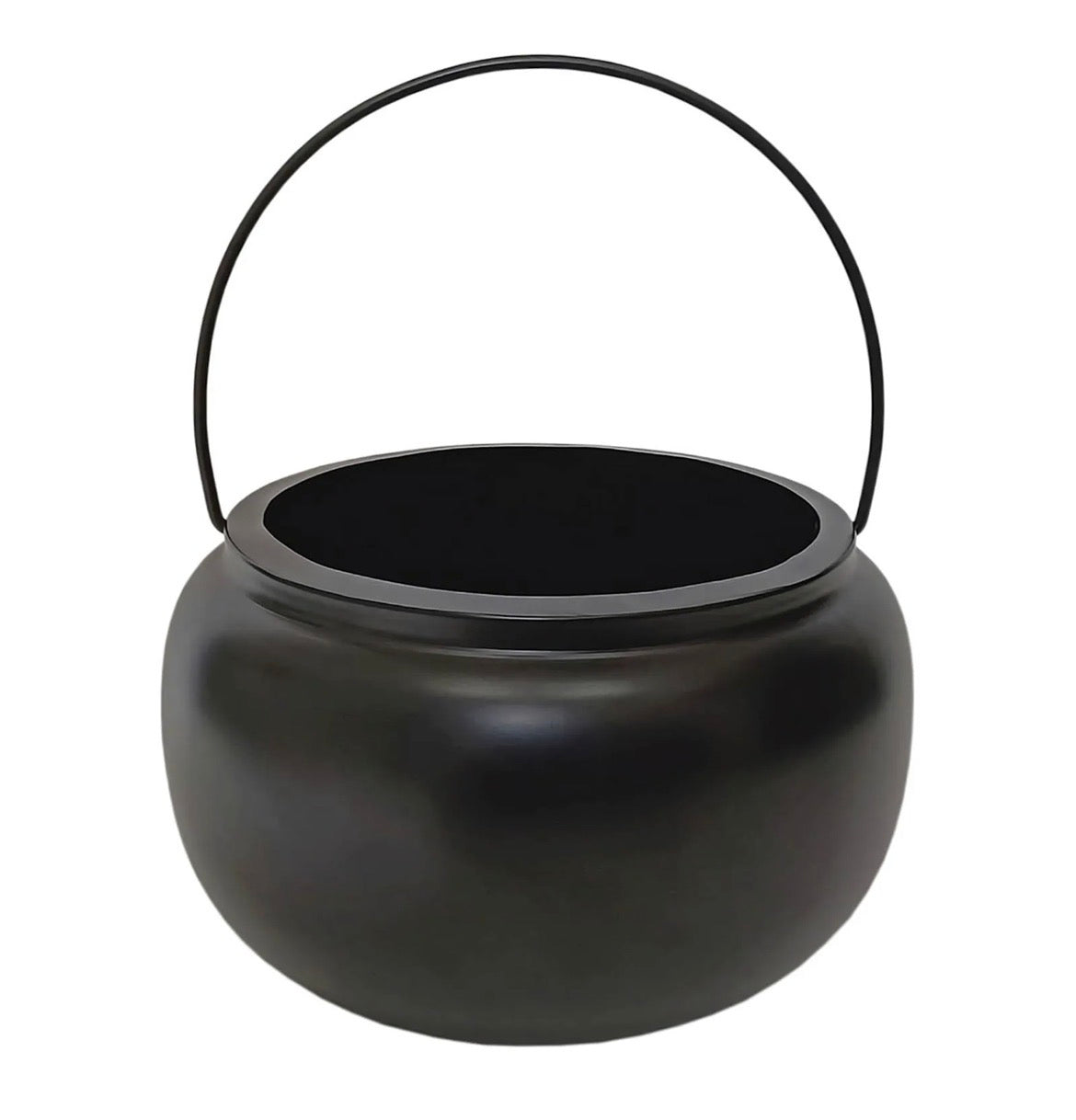 11x6 Black Cauldron w/ Handle