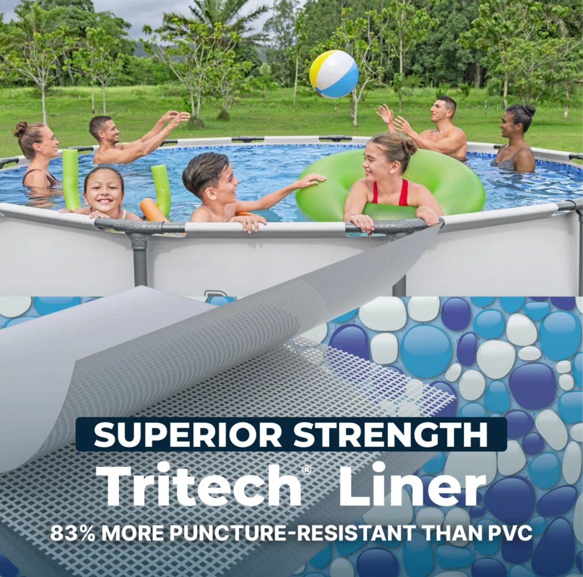 Bestway Steel Pro Round Above Ground Swimming Pool