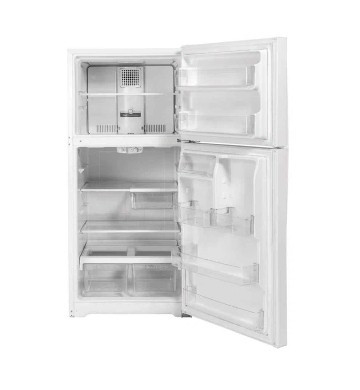 GE 33" 21.9 Cubic Feet Top Freezer Refrigerator