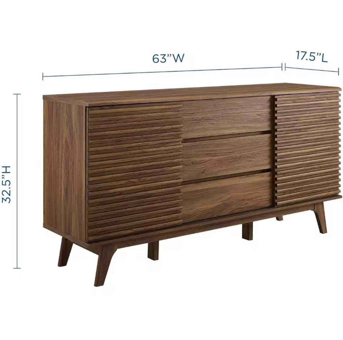 Modern Wood TV Stand