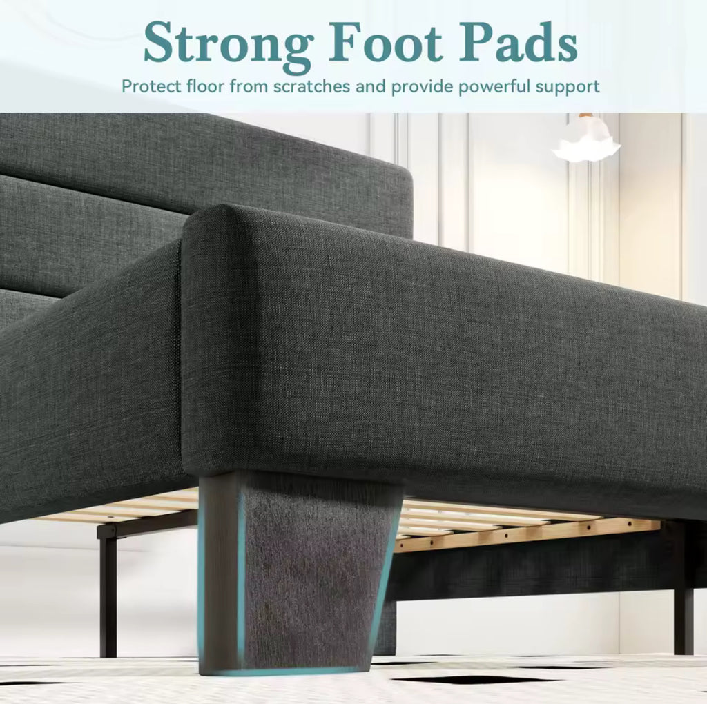 Linen Bed Platform