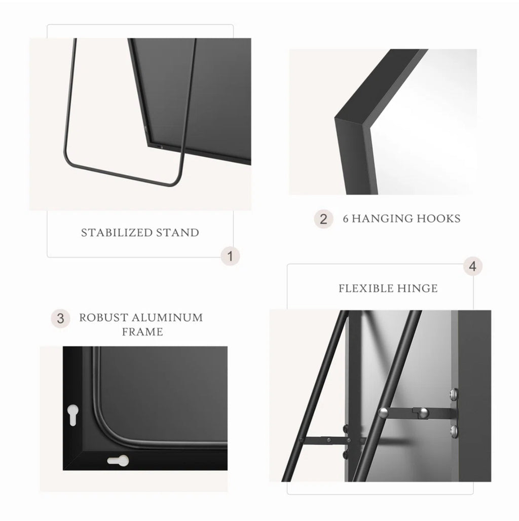 Rectangular Full Length Mirror