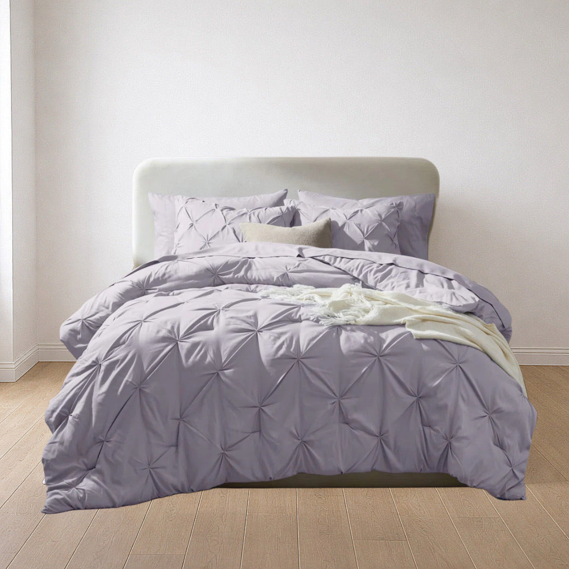 Pleated Comforter Set