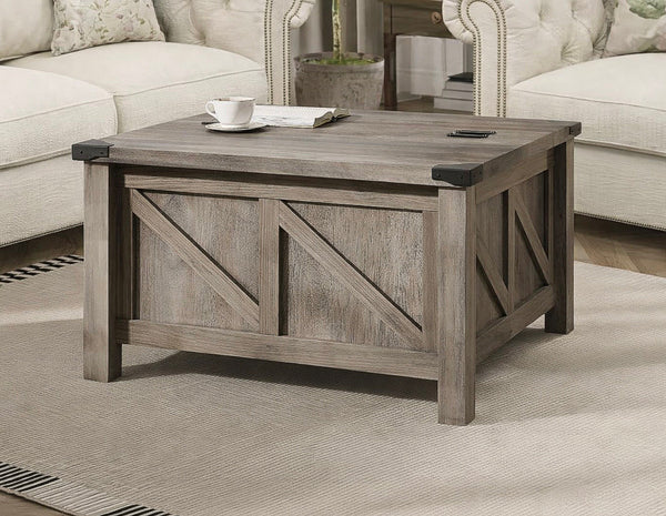 Vintage Wood Cocktail Table