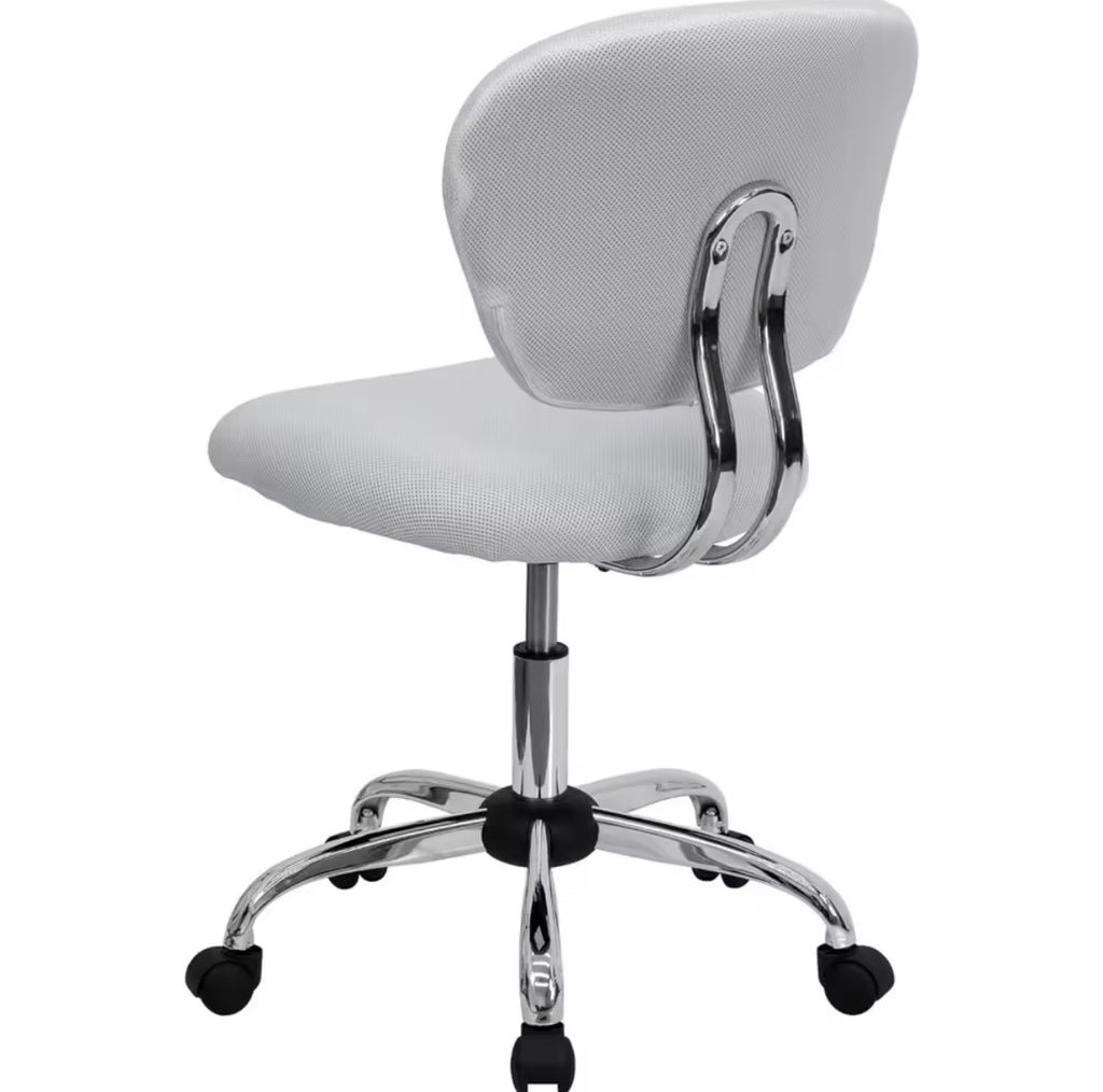 Swivel Office Chair w/ Padded Seat & Chrome Base