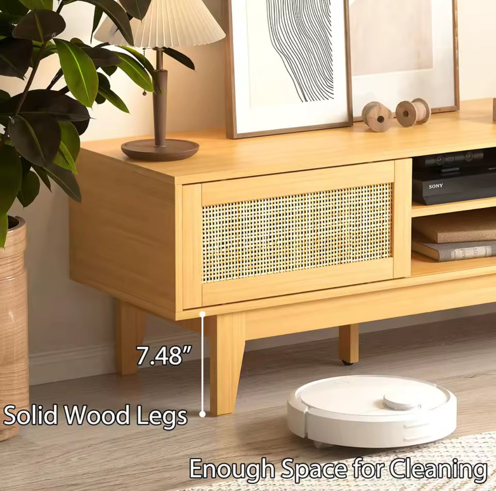 Rattan TV Stand
