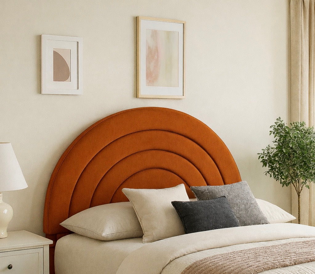 Soft Arch-Shaped Headboard