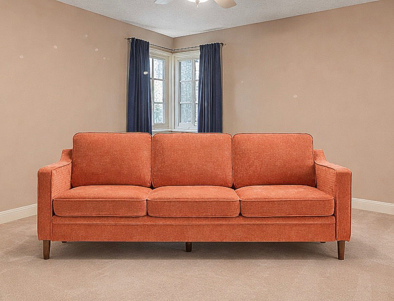 3-Seat Upholstered Sofa