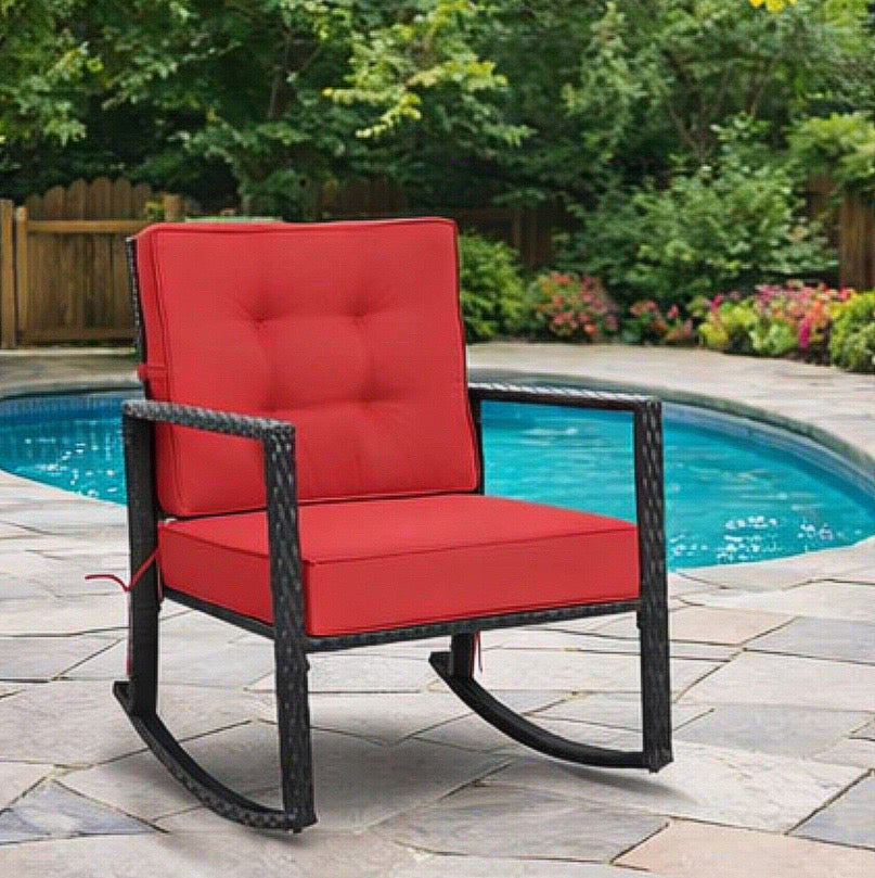 Wicker Patio Comfy Chair