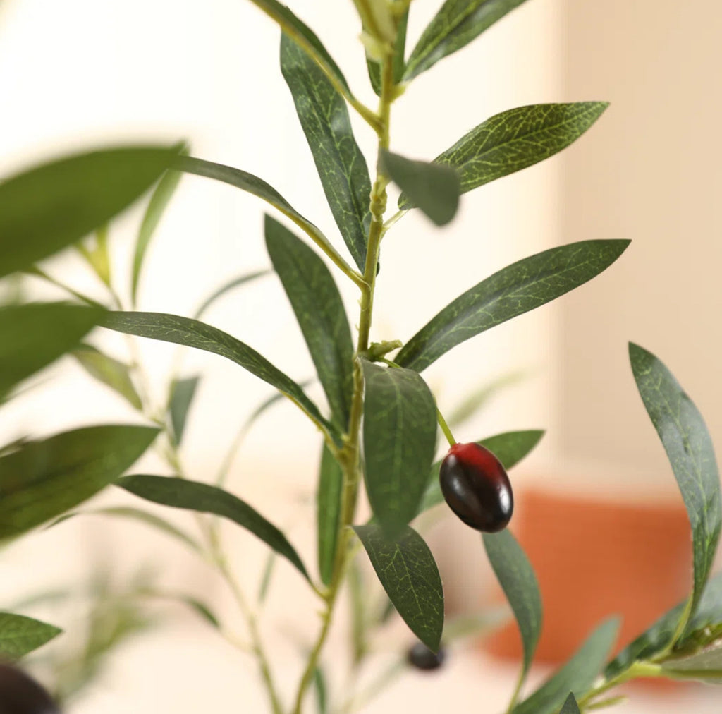 18” Tall Faux Olive Tree