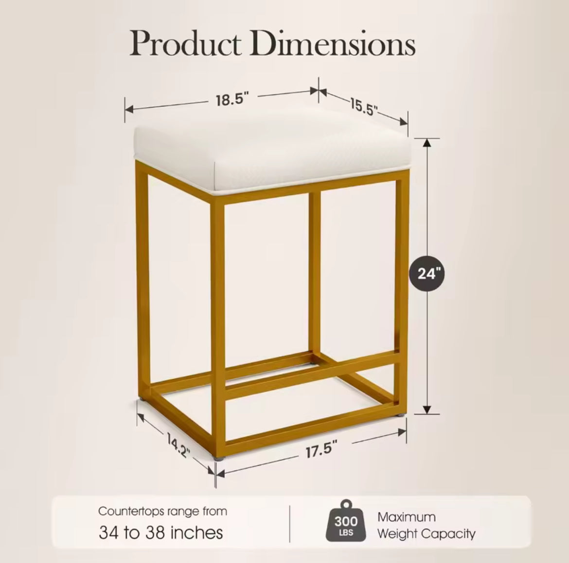 Modern Kitchen Bar Stool