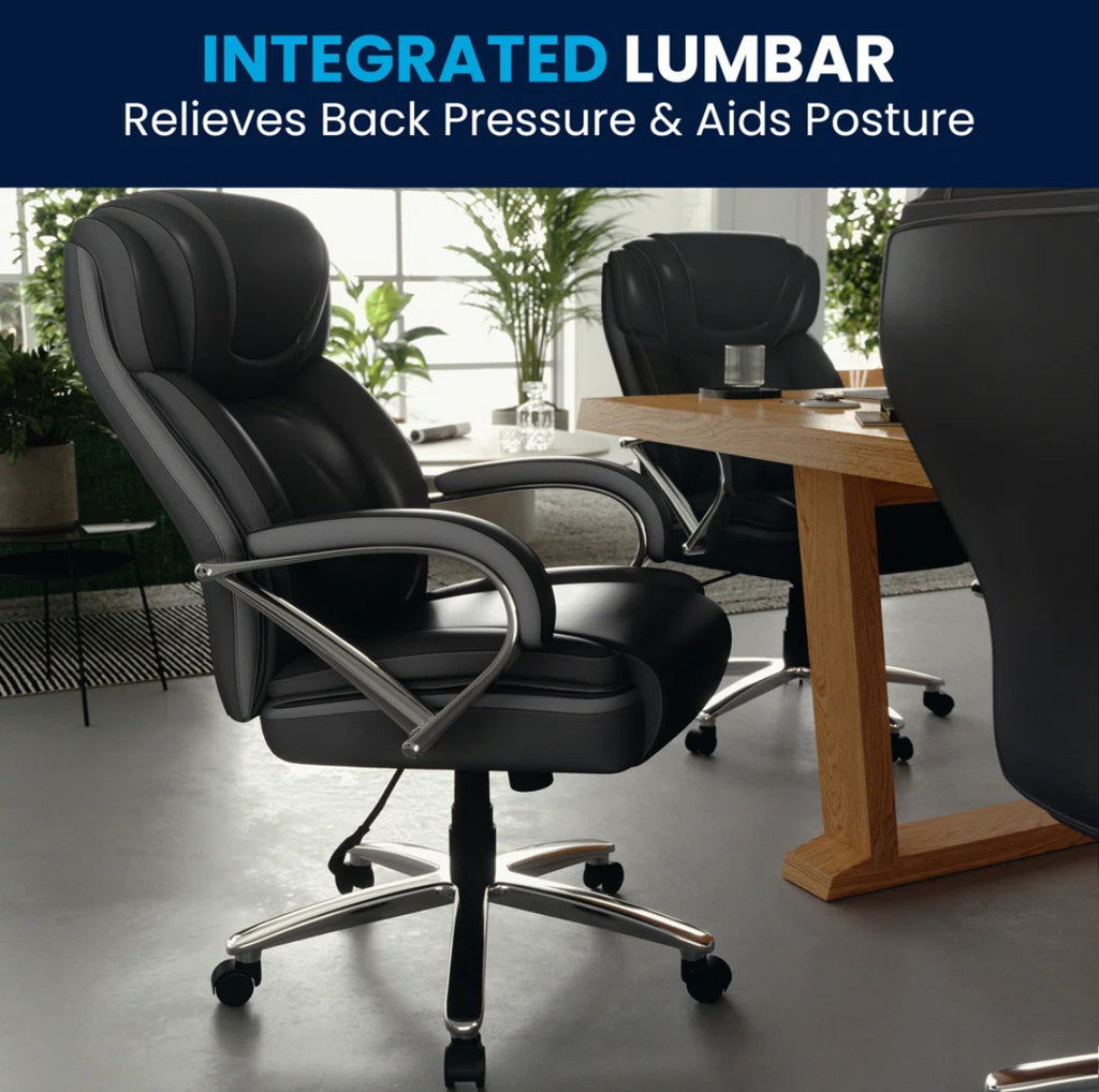 Heavy Duty Office Chair w/ Lumbar Support