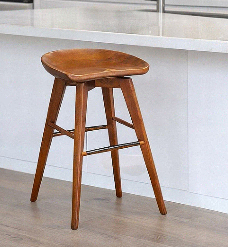 Solid Wood Counter Stool
