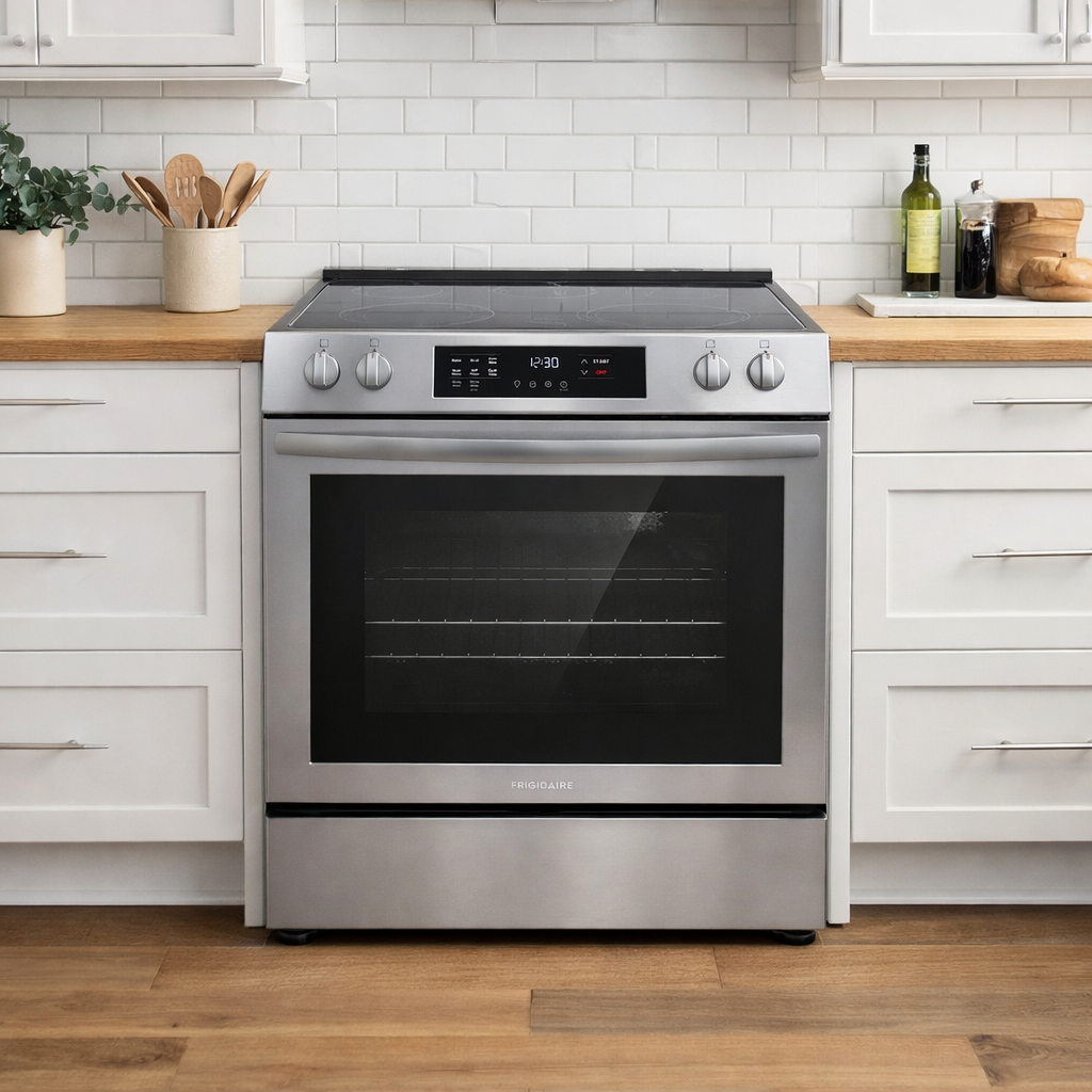 Frigidaire 30" 5.3 Cubic Feet Electric Self Cleaning Stove