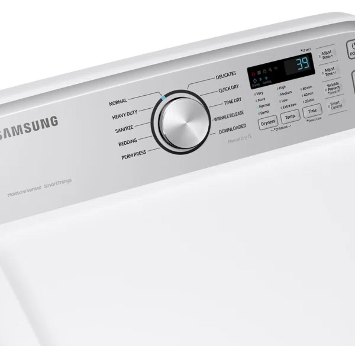 Samsung Large Capacity Top Load Smart Washer & Smart Gas Dryer