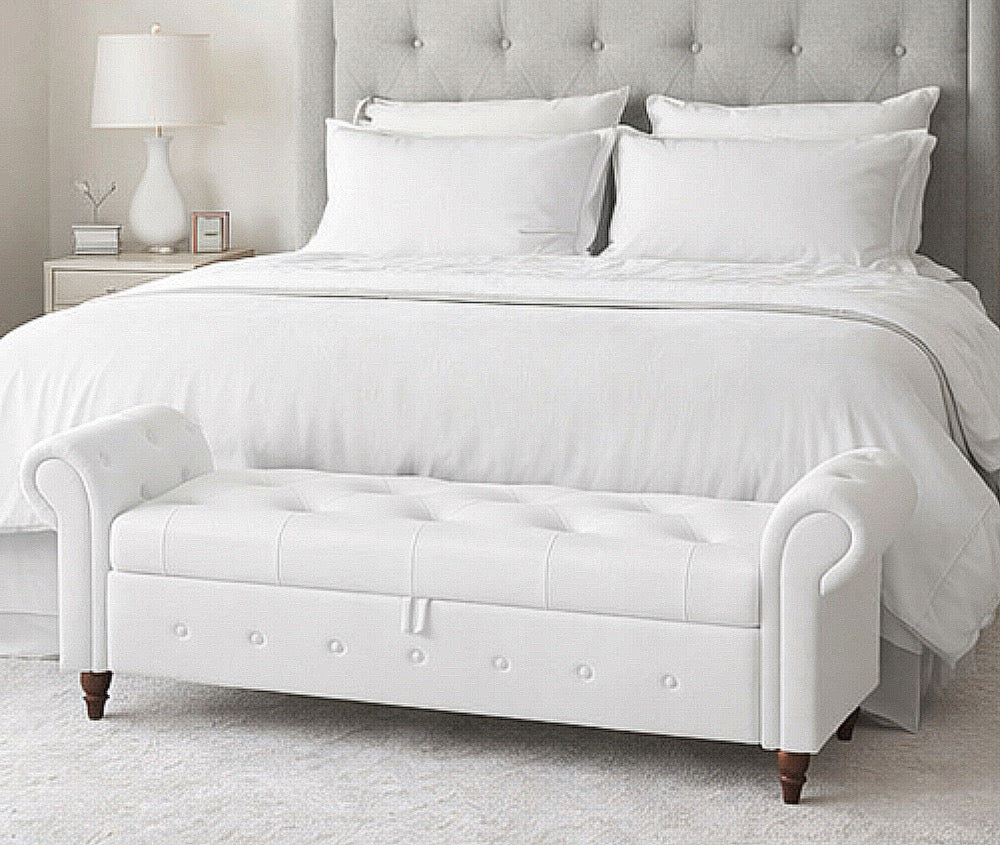 63" King-Size Storage Bench