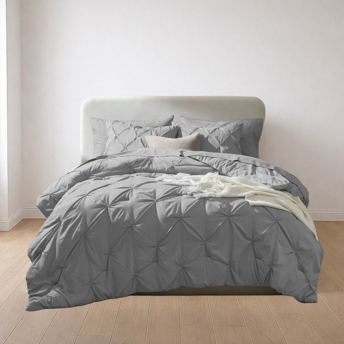 Pleated Comforter Set