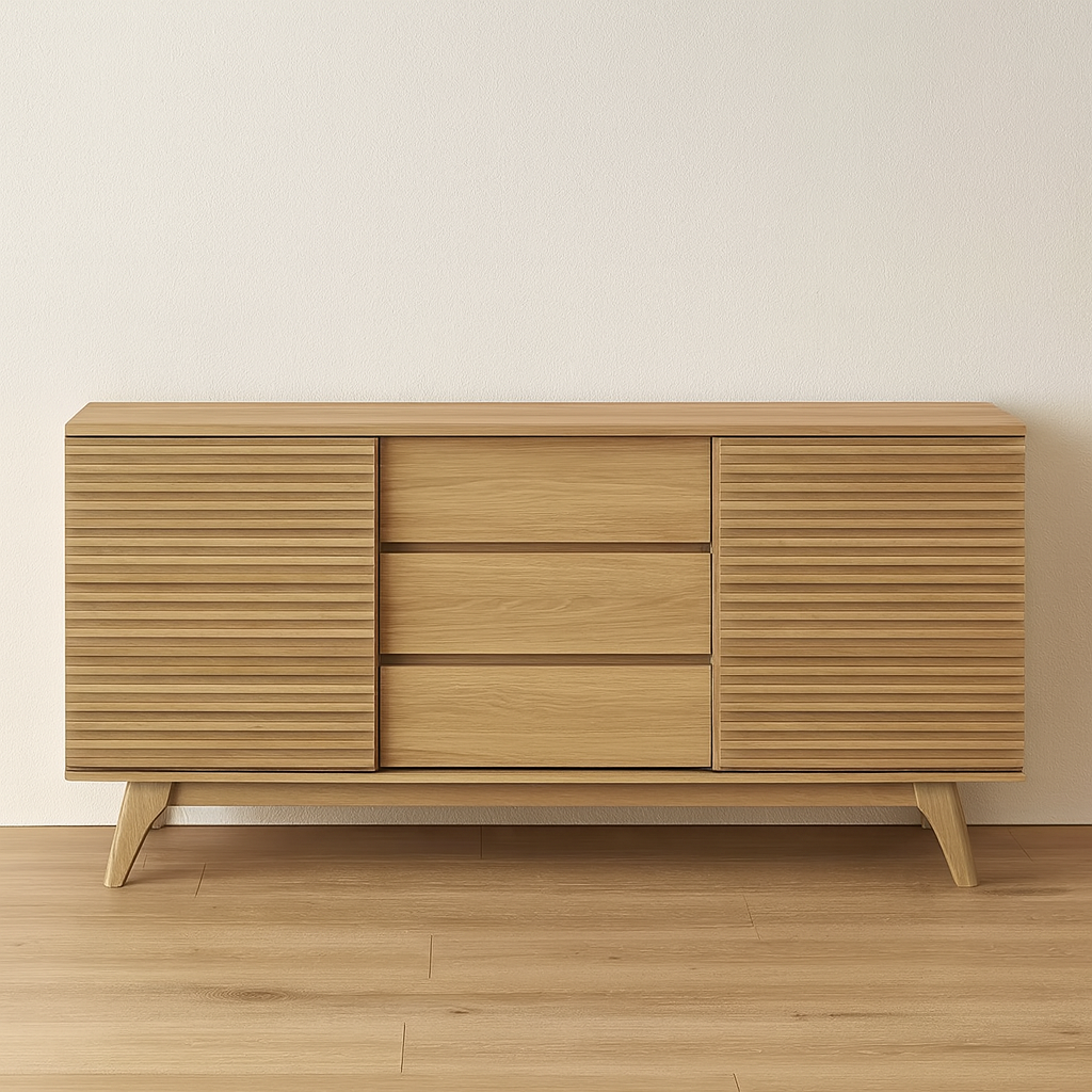 Modern Wood TV Stand